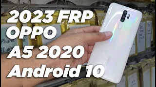 2023 OPPO A5 2020 Easy Remove FRP without PC