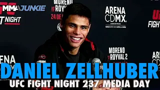 Daniel Zellhuber Excited to Fight in Front of His Family, Country, "It's Something Amazing"