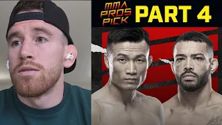 MMA Pros Pick ✅ Korean Zombie vs. Dan Ige - Part 4 👊 UFC Vegas 29
