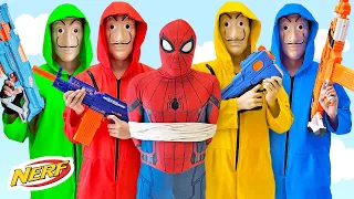 PRO SUPERHERO Spider Man Nerf War Compilation !! ( Funny Nerf Gun Action Real Life )