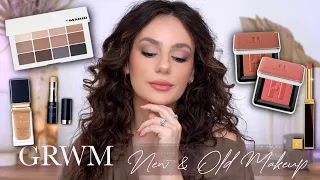 GRWM: NEW & OLD - Makeup By Mario NEUTRAL PALETTE, Haus Labs BLUSHES, Cle De Peau FOUNDATION & More