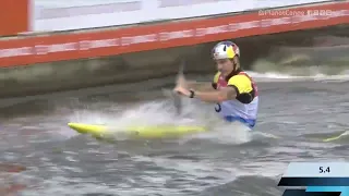 Peter Kauzer Slovenia Semi-final / 2023 ICF Canoe-Kayak Slalom World Cup Prague Czech Republic