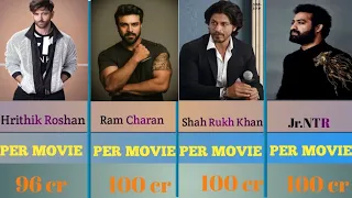 Highest indian paid Actors in 2024 #viral || India Actors|| || Data||