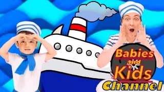 A Sailor Went to Sea | Babies and Kids Channel | Nursery Rhymes for children and toddlers