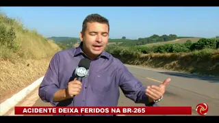 Acidente deixa feridos em Coqueiral