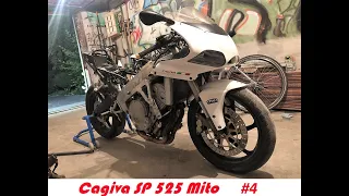 CAGIVA MITO SP 525 swap 650 cc ! - project Chylo #4