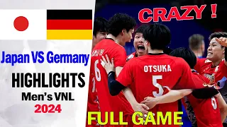 Japan vs Germany  FULL GAME (5-6-2024)(WEEK2)  Men's VNL 2024 | Volleyball nations league 2024