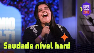 Yasmin Santos - "Saudades Nível Hard" | AO VIVO no Prêmio Multishow 2019