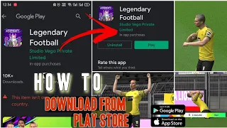 Download & Install TOTAL FOOTBALL From play store || New Legendary Football Game Awesome Graphics