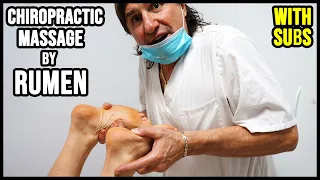 CHIROPRACTIC FULL BODY MASSAGE by RUMEN with CRACK and SUBTITLES 💆 ASMR relaxing voice and whispers