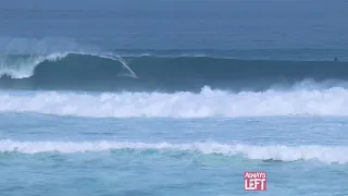 Uluwatu tow in session, July 18th, 2020