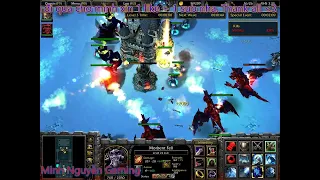 X-Hero Siege 3.33. Extreme.Level 4.Impossible.Dual Heroes.(Solo). Lich & Warden 1h57p ^^