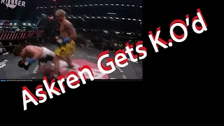 Jake Paul KO's Ben Askren - 1st Round - TOLD YA!