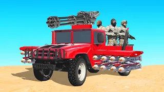 *NEW* FULLY UPGRADED ARMY TRUCK in GTA 5 Online!