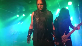 Marduk's Mortuus kicks fan on stage and smacks phone out Of fan's hand