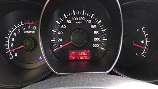 Загорелся CHECK ENGINE на KIA RIO