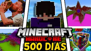 Sobrevivi 500 Dias en Minecraft Hardcore [PELICULA COMPLETA]