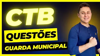 Questões Código de Trânsito Brasileiro em Concursos de Guarda Municipal - CTB