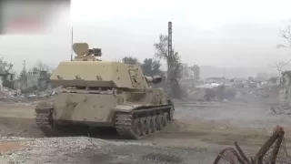 Танковые бои в Сирии / Tank battles in Syria