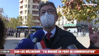 Jean-Luc Mélenchon : "J'ai marqué un point de communication"