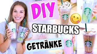 DIY Starbucks Getränke in 5 Minuten! Mega einfach + günstig! ♡ BarbaraSofie