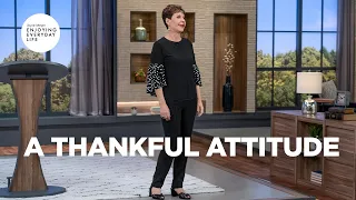 A Thankful Attitude  | Joyce Meyer | Enjoying Everyday Life Teaching