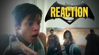REACTION | Batman vs Superman Trailer 2 (Pt-Br)