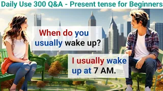 English Speaking Practice | 300 Common Q&A Daily Use Sentences | English Conversation Practice