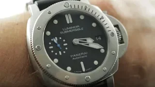 Panerai Luminor Submersible 1950 PAM 682 Panerai Dive Watch Review