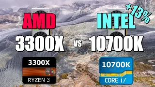 3300X vs 10700K - 2060S. CSGO, Fortnite, PUBG, GTAV, Overwatch.