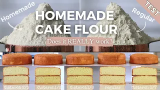 Homemade Cake Flour - Does it REALLY work the same?? Let’s test.
