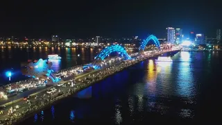 Dragon Bridge in Da Nang, Vietnam