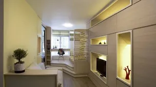 Tiny Apartment In Hong Kong P3 | Micro Studio Apartment Tour | Never Too Small