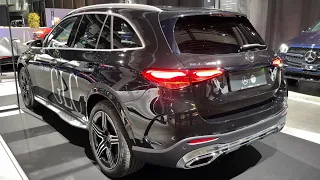 Mercedes GLC AMG Line 2023 - CRAZY AMBIENT lights & practicality