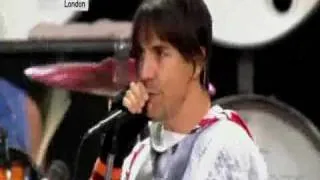 Red Hot Chili Peppers- Live Earth London- Opening & Can't Stop