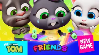 🛹 Crazy Skateboarding Tricks With My Talking Tom Friends (NEW GAME Official Trailer 2) 💥