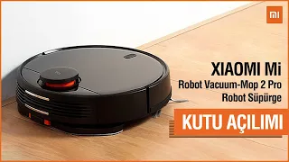 XIAOMI Mi Robot Vacuum-Mop 2 Pro Robot Süpürge Kutu Açılımı