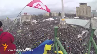 Meeting 08.12.2013  #EuroMaidan (Independence Square, Kyiv, Ukraine)