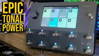 EPIC TONAL POWER | Neural DSP Quad Cortex Deep Dive Demo | TOM QUAYLE