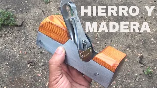 CEPILLO CARPINTERO HECHO con MATERIALES RECICLADOS // INFILL PLANE MAKING