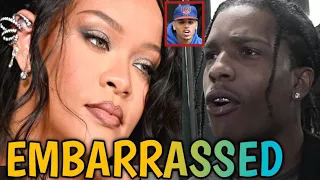 Asap Rocky got so furious with Rihanna as she Embarrassed him in front of Chris Brown & Her Fans