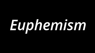 Literary Device | Euphemism | O/L English Literature