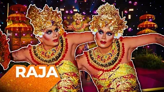 Raja Talent Show Performance  🥻🏺| Rupaul’s Drag Race All Stars 07 Episode 11