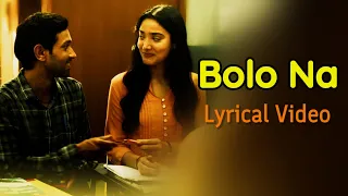 Bolo Na Full Song (LYRICS) - Shreya Ghoshal, Shaan | 12th Fail | Shantanu Moitra, Swanand Kirkire