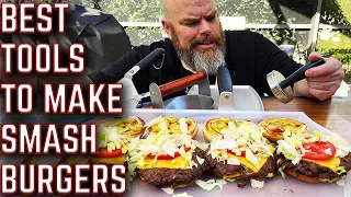 ARE YOU USING THE WRONG TOOL FOR SMASHBURGERS ON THE GRIDDLE? BEST TOOL FOR SMASH BURGERS!