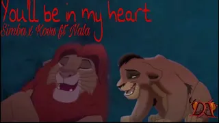 Simba x Kovu ft Nala ~ you’ll be in my heart // lion king crossover