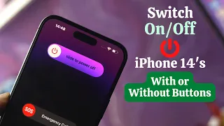 iPhone 14/Pro/Max: How to Turn ON and OFF [Without Power Button]