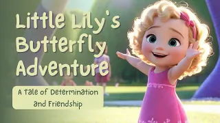 Bedtime Stories - Little Lily's Butterfly Adventure: A Tale of Determination and Friendship