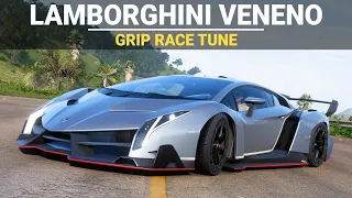 Forza Horizon 5 Tuning - 2013 Lamborghini Veneno - FH5 Grip Race Build, Tune & Gameplay