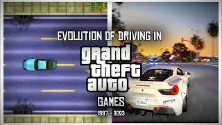 Evolution of driving in GTA Games | 1997-2023